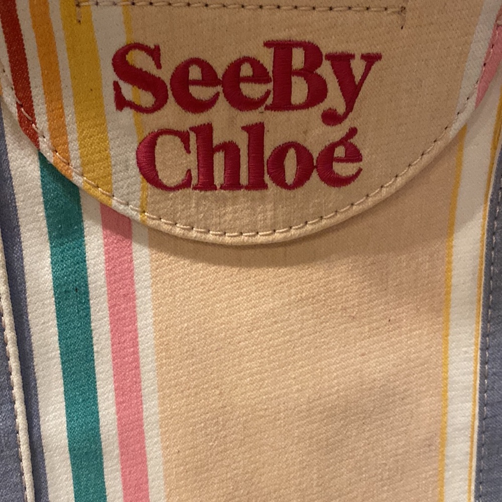NWT See by Chloe Laetizia tote bag, smooth tan - Picture 6 of 11